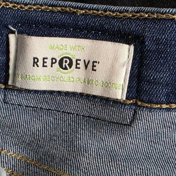 Calvin Klein High Rise Skinny Jeans Size 16 Blue - Picture 7 of 10